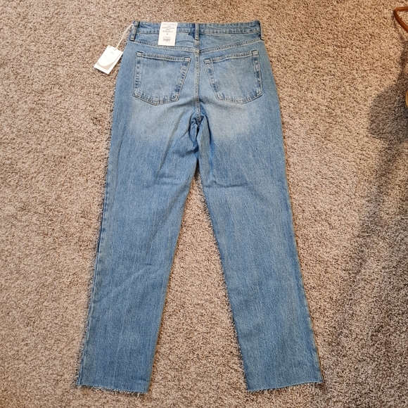 Free Assembly The Super High Rise Straight, Jeans Sz 8 - Picture 4 of 8